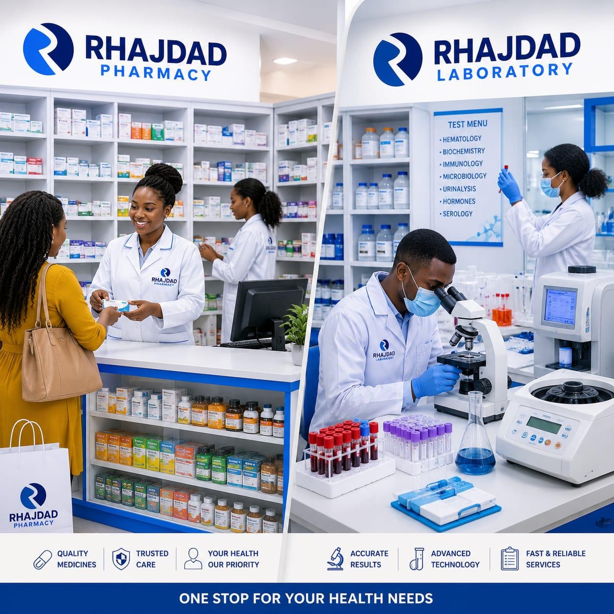 pharmacy and Laboratory