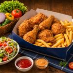 Chips and chicken