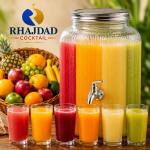 Fresh cocktail juice